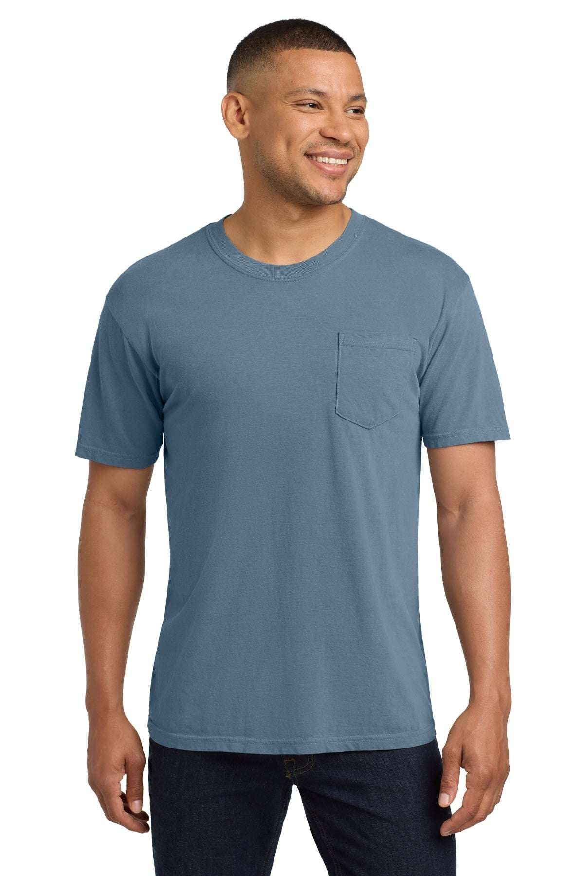 COMFORT COLORS Â® Heavyweight Ring Spun Pocket Tee. 6030