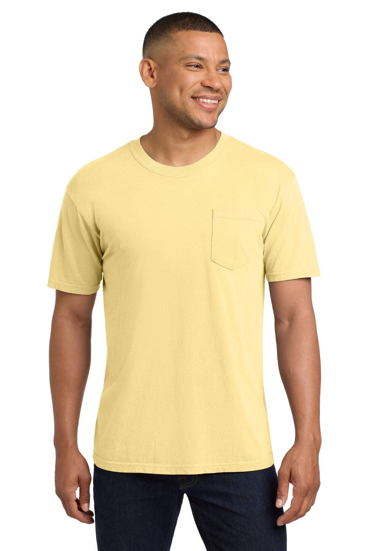 COMFORT COLORS Â® Heavyweight Ring Spun Pocket Tee. 6030