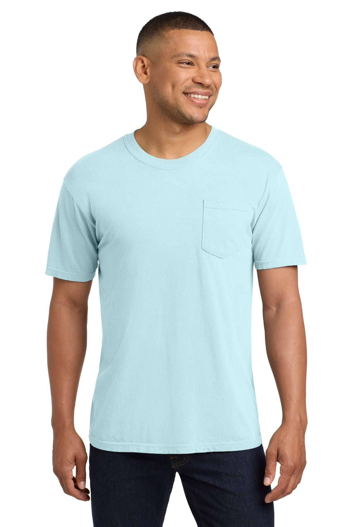 COMFORT COLORS Â® Heavyweight Ring Spun Pocket Tee. 6030