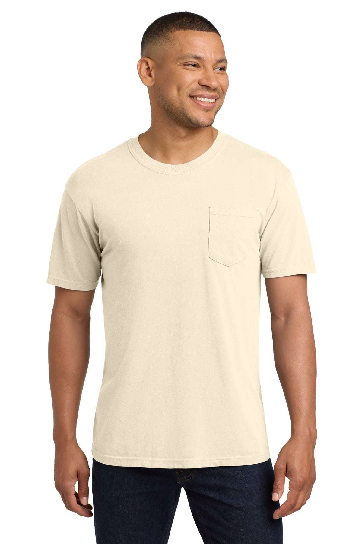 COMFORT COLORS Â® Heavyweight Ring Spun Pocket Tee. 6030
