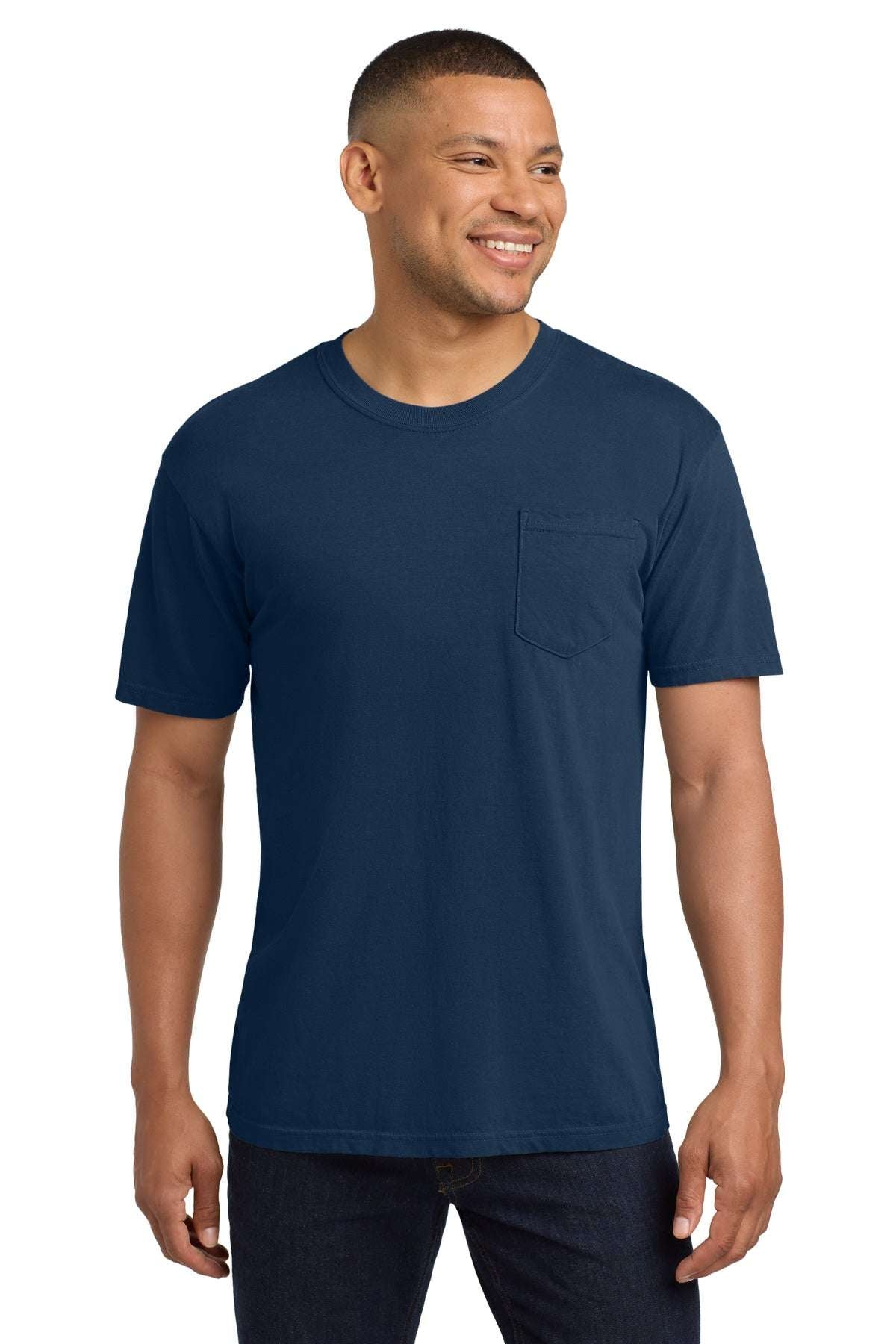 COMFORT COLORS Â® Heavyweight Ring Spun Pocket Tee. 6030