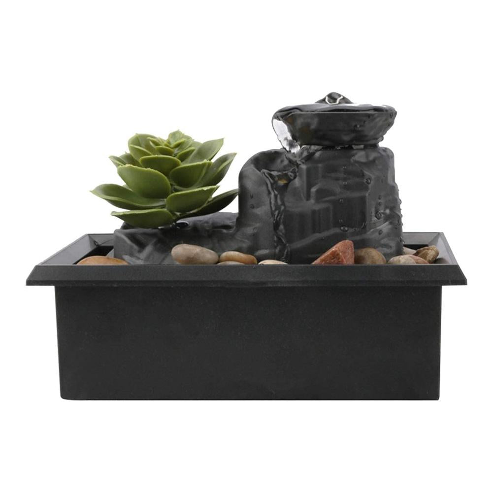Tabletop Waterfall Decor Water Fountain Desktop Ornaments Flowing Tabletop Land image 6