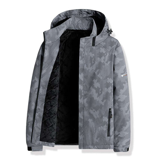 Jackets Man Men's Coat Mens Clothing Alpine Waterproof Biker Raincoat Windbreak image 0