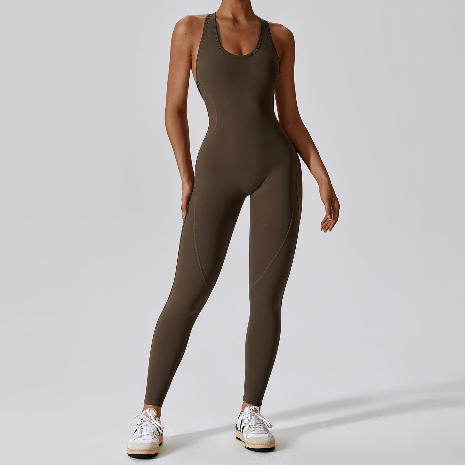Yoga Jumpsuit Fitness Sports Overalls Gym Clothing Set Yoga Wear Pilates Workou image 3