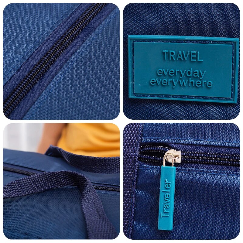 Lightweight Foldable Travel Duffel Bag: Unisex Tote Carry-On Luggage for Weeken image 10