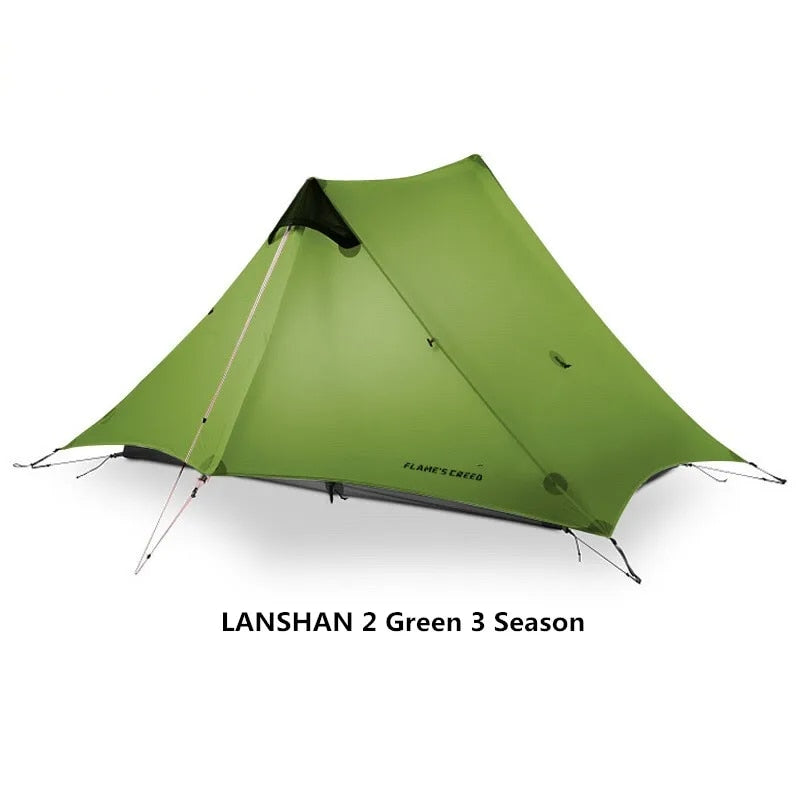 2021 FLAME'S CREED LanShan 2 Person Outdoor Ultralight Camping Tent 3 Season Pr image 4