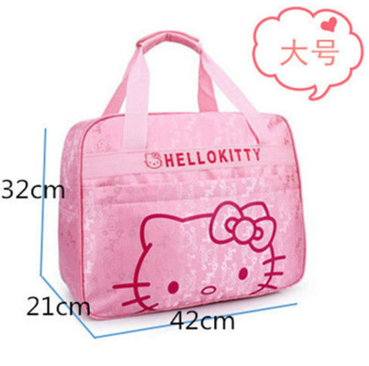 travel bags Cute Hello kitty cat Messenger luggage bag travel bag Cartoon porta image 0