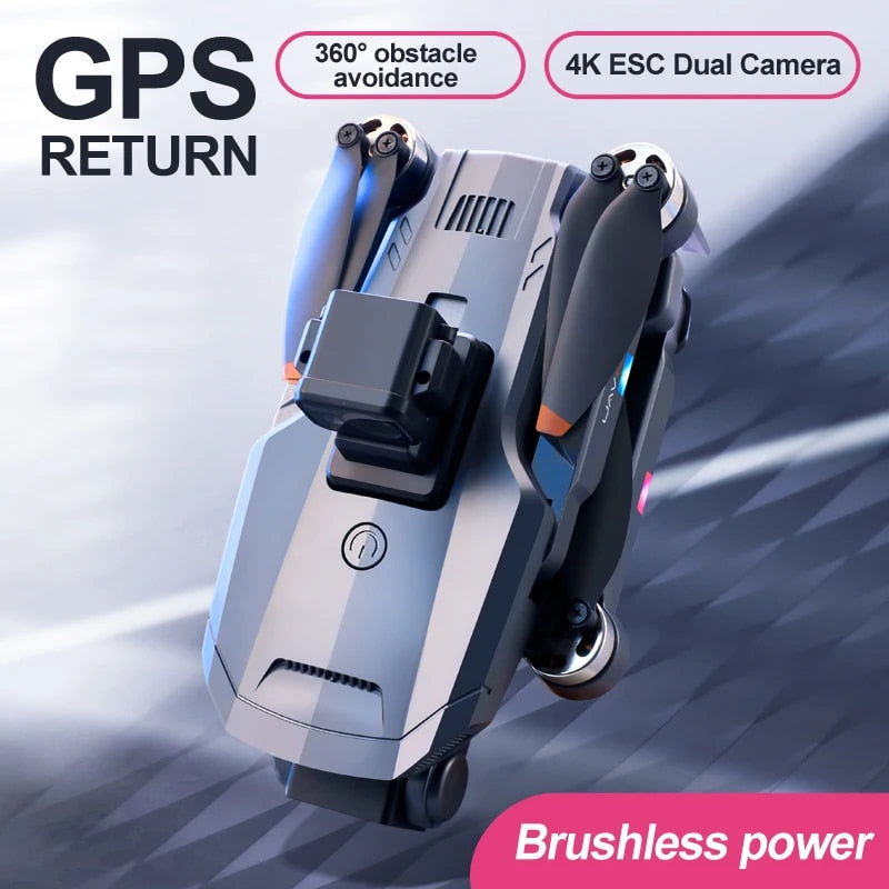 2023 New K918 MAX GPS Drone 4K Professional Obstacle Avoidance 8K DualHD Camera image 12