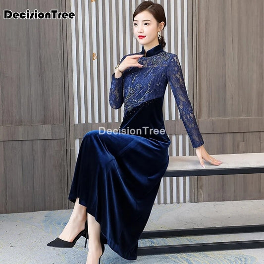 2022 oriental dress classic chinese traditional dress women qipao chinese dress image 0