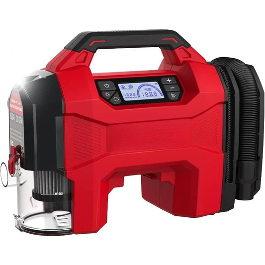 3-in-1 Tire Inflator, 160PSI Portable Air Compressor/Car Vacuum/Dust Blower, 20 image 0