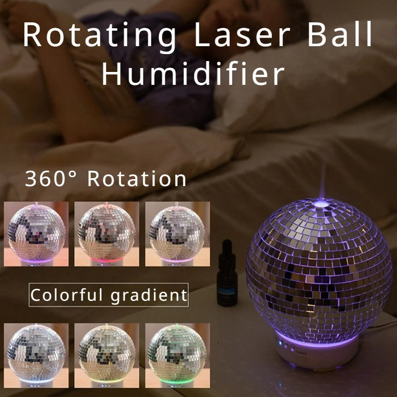 For Rotating Laser Ball Aromatherapy Machine  Desktop Humidifier Simulation Cig image 3