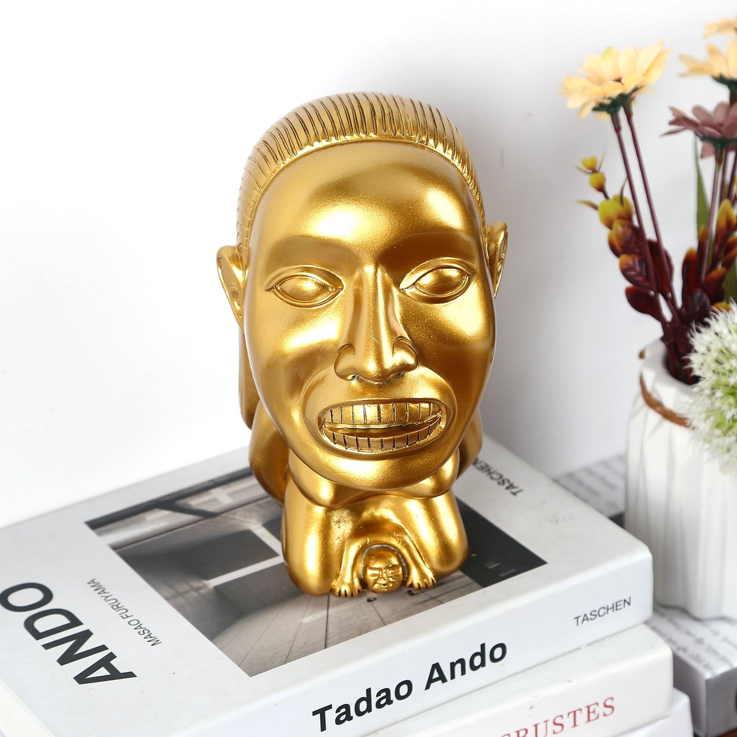 Indiana Jones Idol Golden Fertility Statue Resin Fertility Idol Sculpture with image 5