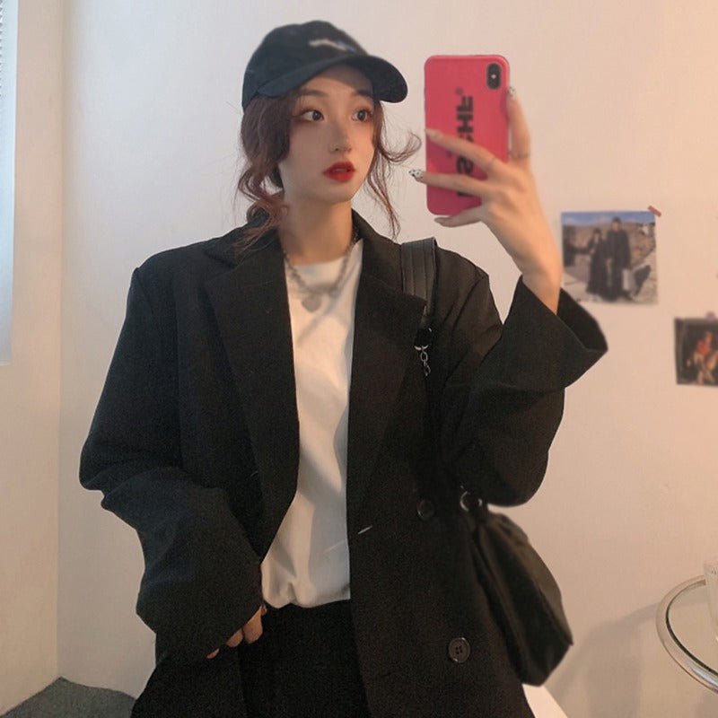 Women's Jacket Spring Autumn Small Fragrance Fashion Korean Version Loose Suit image 2