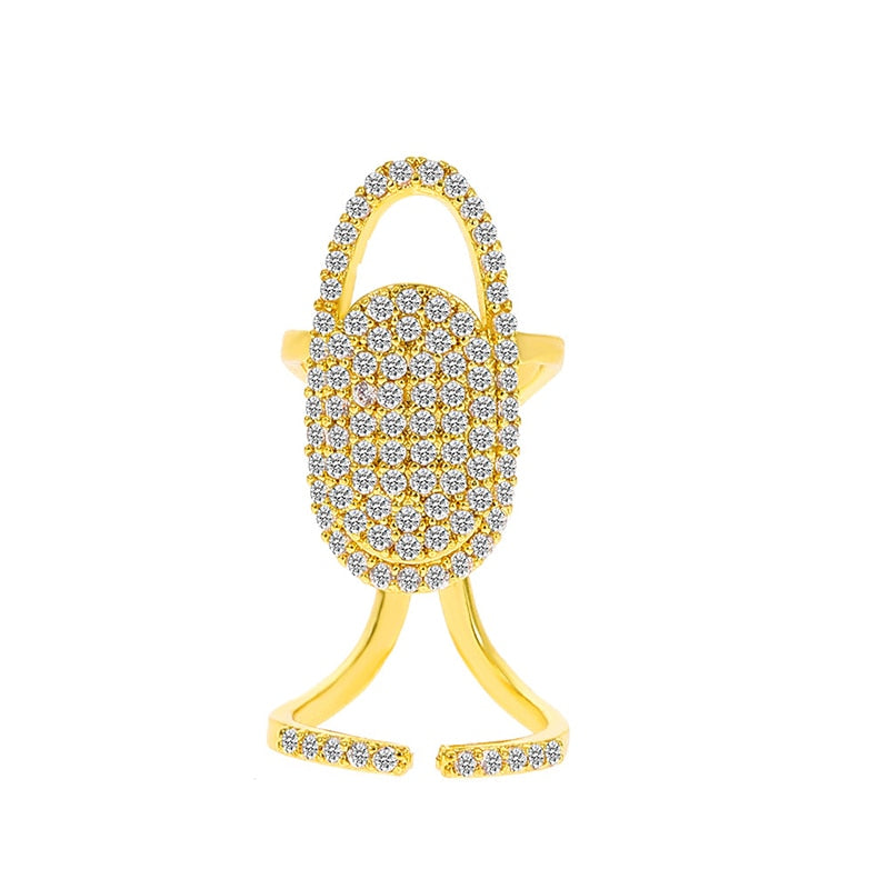New In 2023 Luxury Nail Photo Ring Gold Silver Plated Phalanx Fashion Finger Ma image 12