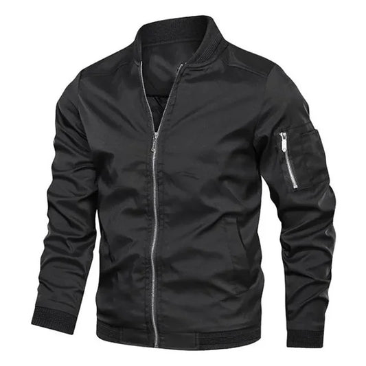 DIMUSI Spring Men's Bomber Jacket Casual Men Men's Lightweight Sportswear Jacke image 0