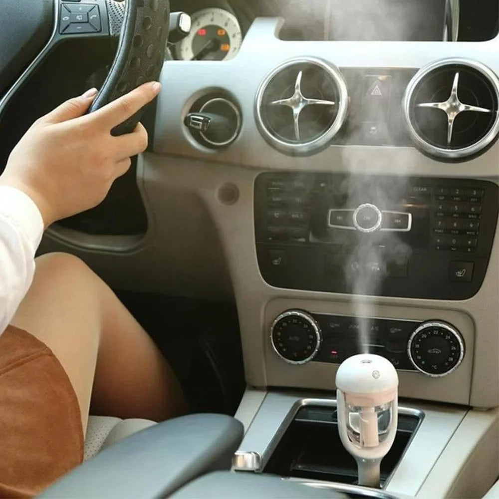 STONEGO Mini Air Purifier Diffuser Mist Maker Fogger for Car Air Freshener Diff image 6