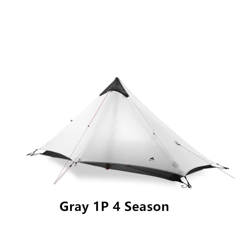 2021 New Version 230cm 3F UL GEAR Lanshan 1 Ultralight Camping 3/4 Season 15D S image 2