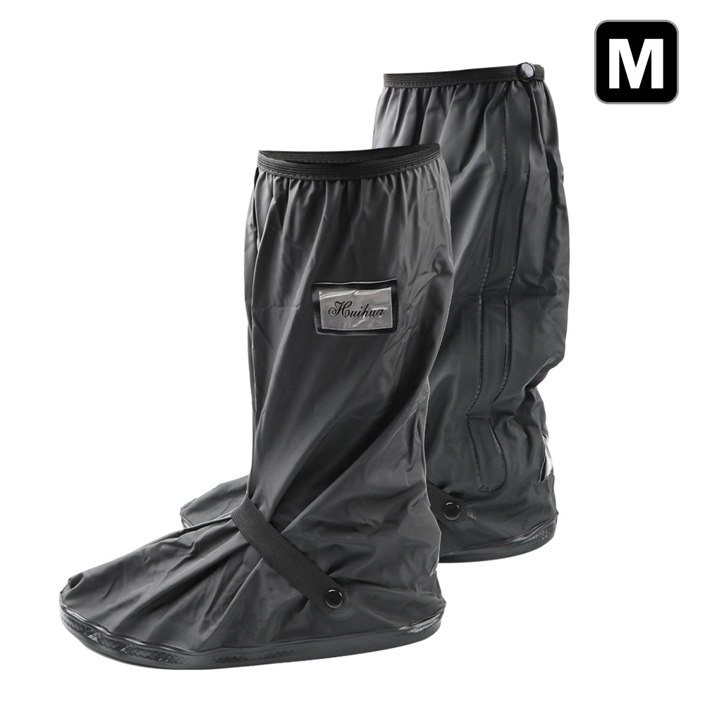Reusable Motorcycle Scooter Dirt Bike Rain Shoes Cover Non-Slip Boot Covers Uni image 4