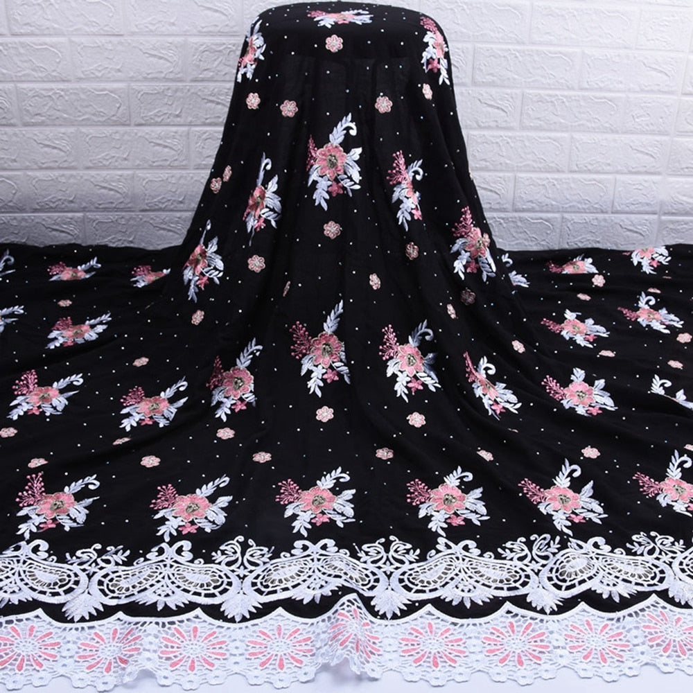 Swiss Voile Cotton Lace Fabric 2019 African Swiss Voile Laces In Switzerland Hi image 10