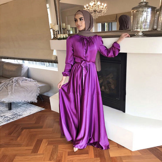 2023 Abaya Dubai Muslim Fashion Hijab Dress Kaftan Islam Clothing African Maxi image 0