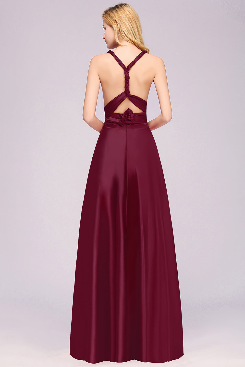 2 Colors Infinity Dress Convertible Bridesmaid Dresses For Women Multiway Forma image 5