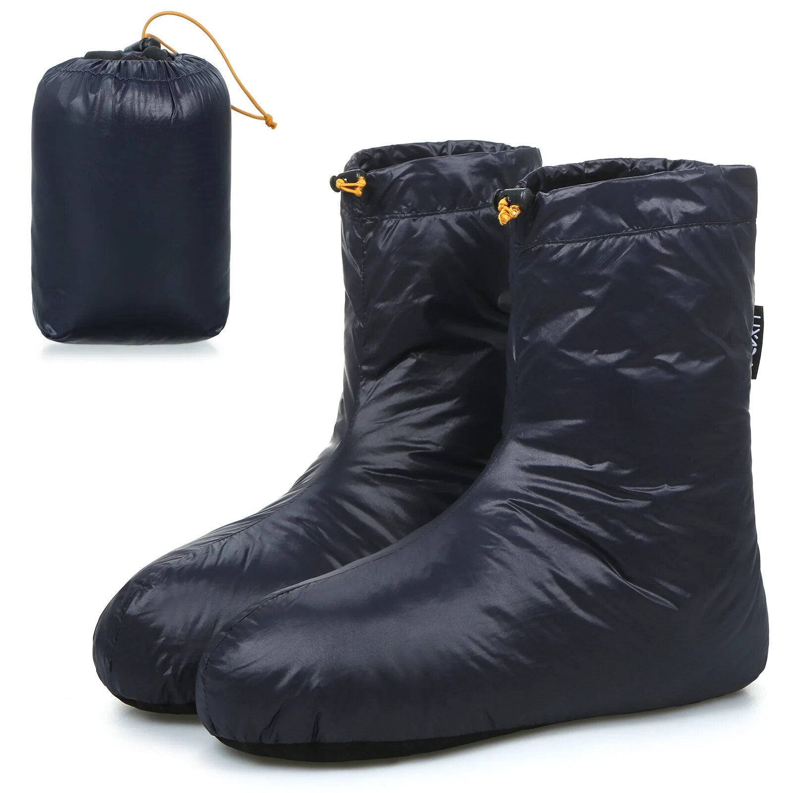 Lixada Winter Down Booties Socks Warm Soft Windproof Waterproof Men Women Unise image 1