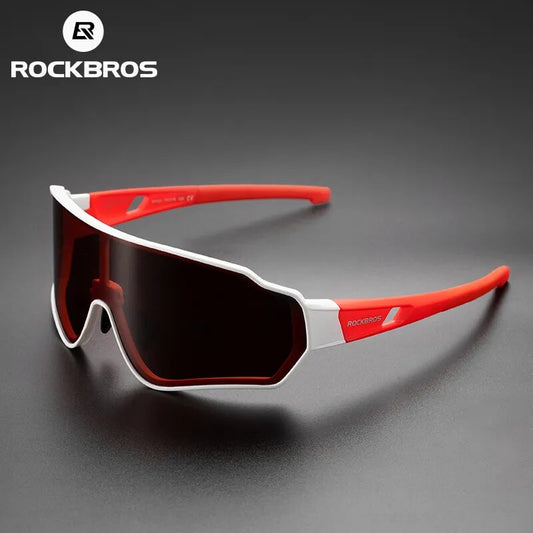 ROCKBROS Cycling Glasses Men Women Photochromic Outdoor Sport Hiking Eyewear Po image 0