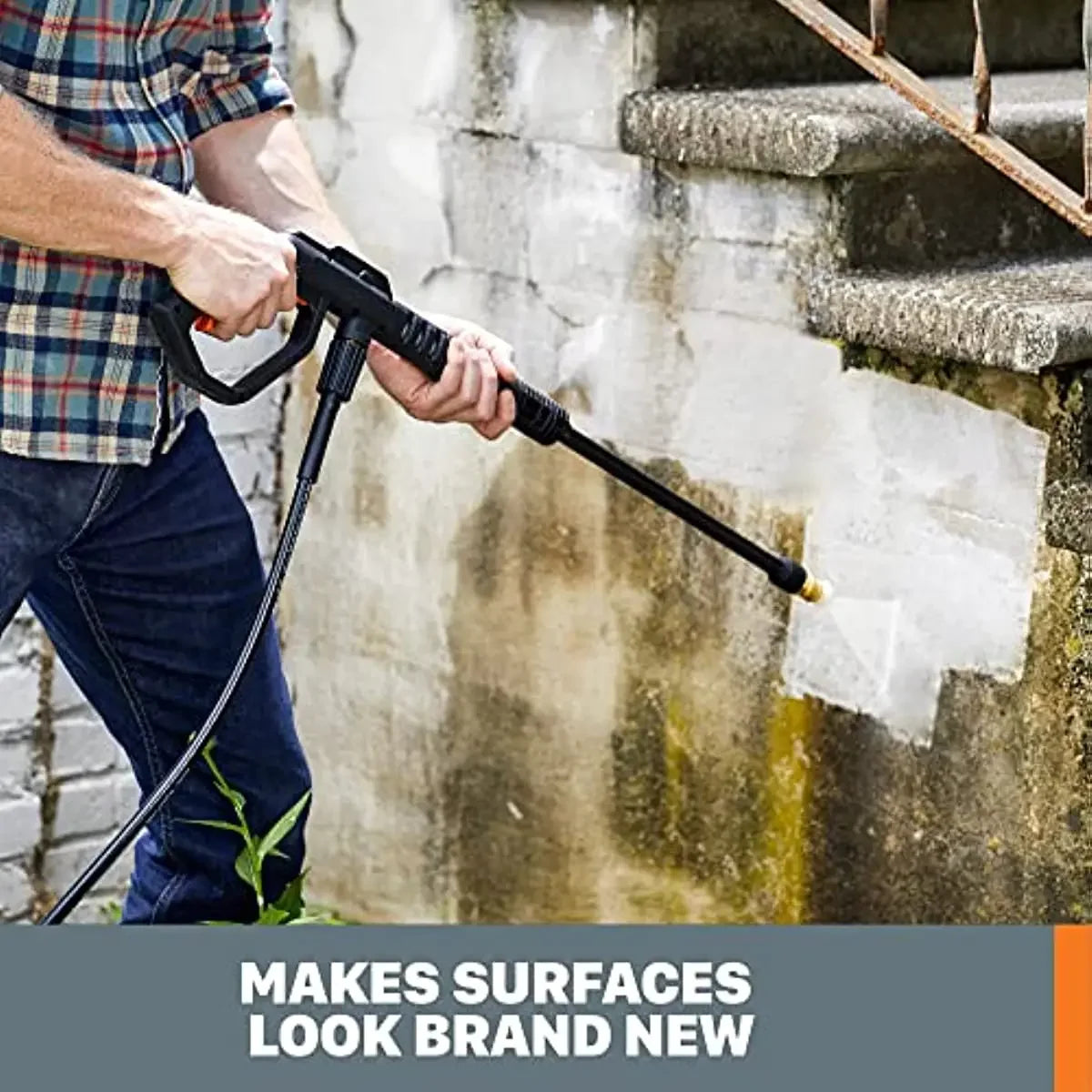 Worx 13 Amp Electric Pressure Washer 1800 PSI with 3 Nozzles - WG605 image 4