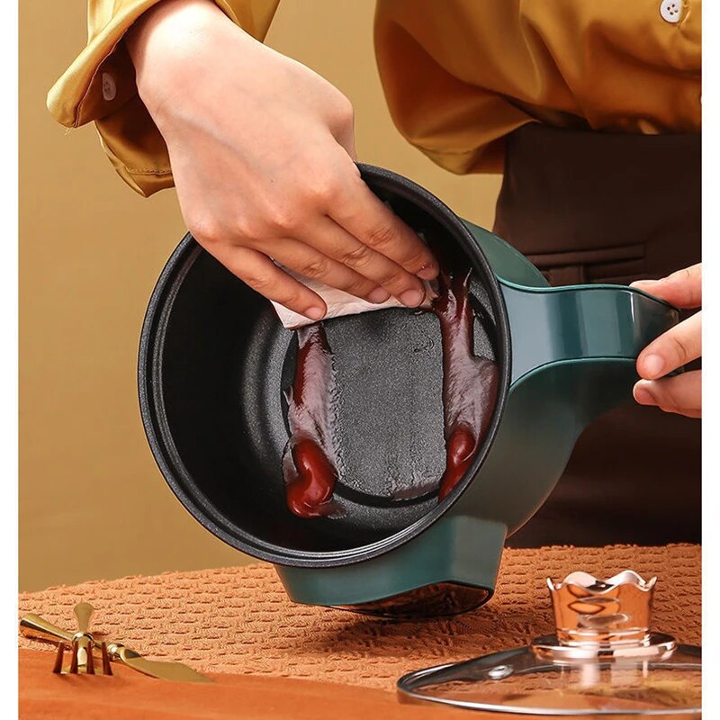 Electric Hot Pot Cooker Multicooker Hotpot Stew Heating Eggs Soup Pan Noodles image 3