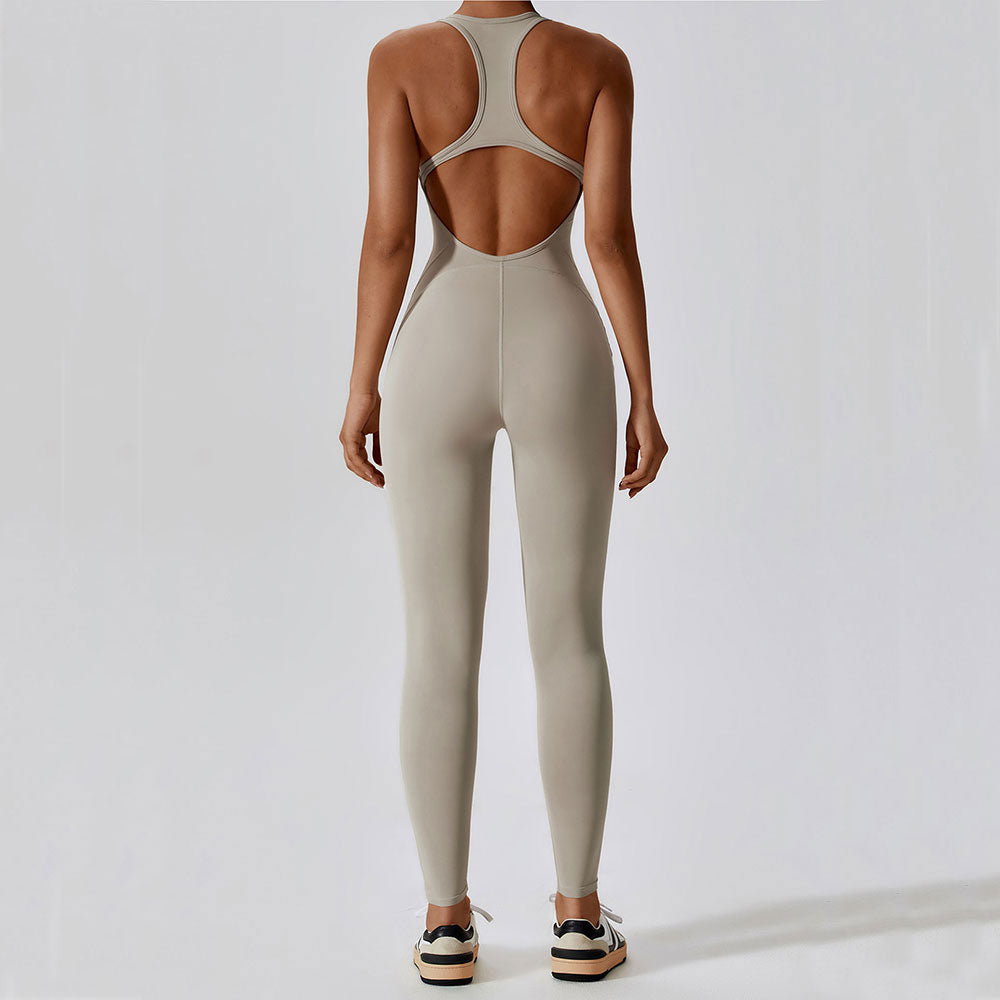Yoga Jumpsuit Fitness Sports Overalls Gym Clothing Set Yoga Wear Pilates Workou image 9
