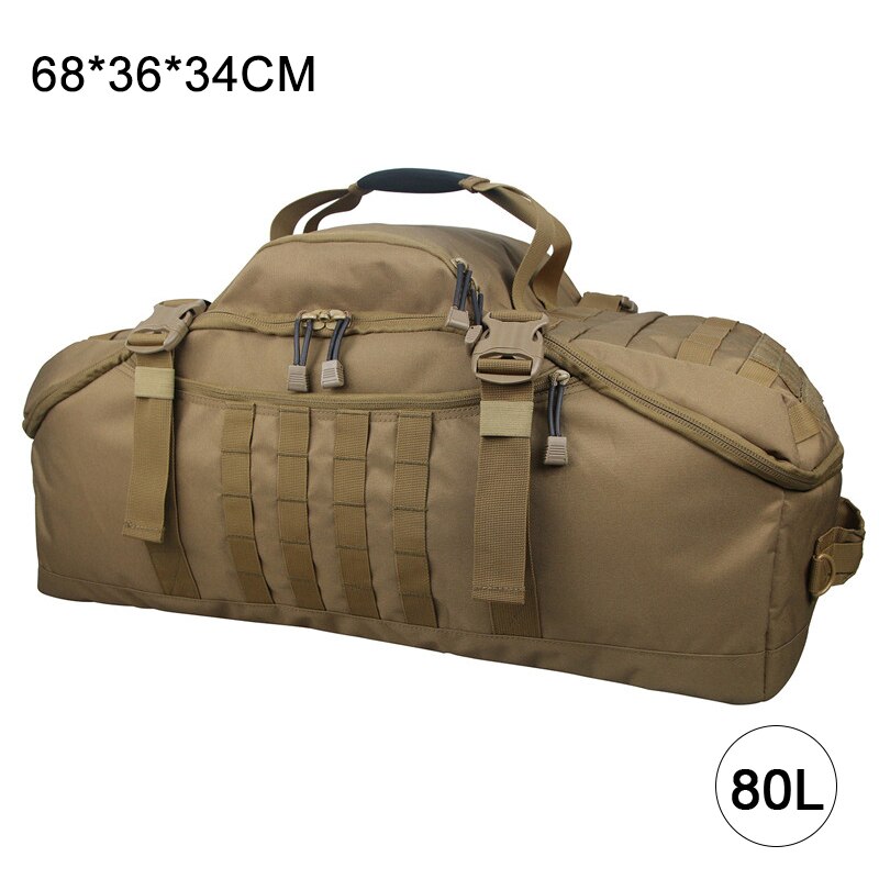 40L 60L 80L Waterproof Travel Bags Large Capacity Luggage Bags Men Duffel Bag T image 14