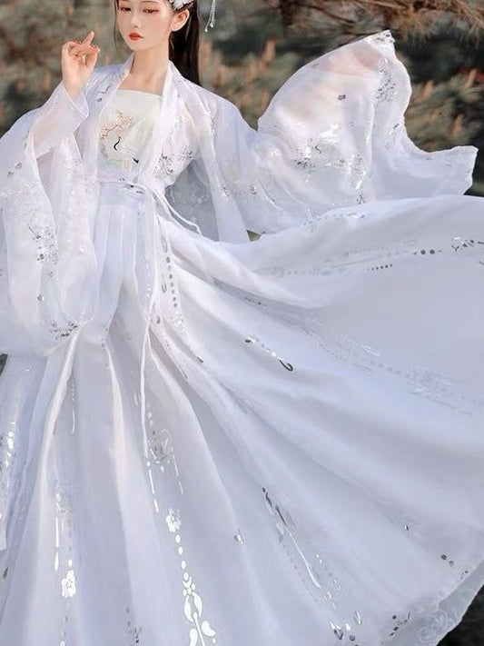 Original Hanfu Ancient Chinese Costume Women Clothes Traditional Hanfu Dance Co image 0