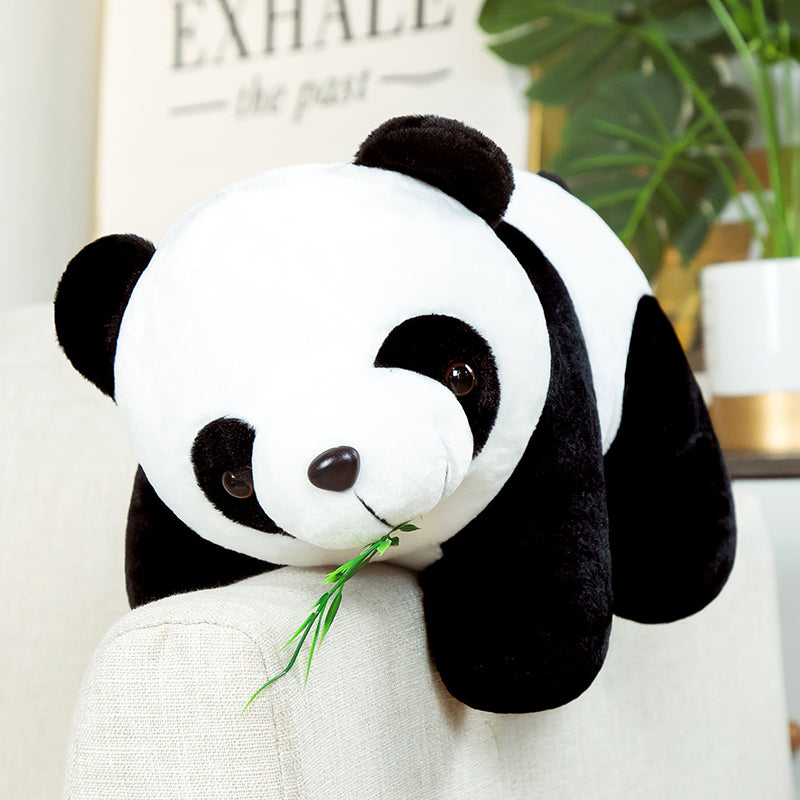 20cm Cute Baby Bamboo Panda Bear Plush Stuffed Animal Doll Cartoon Kawaii Dolls image 4
