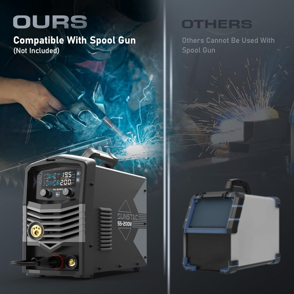 Welder,110V/220V Dual Voltage 5 in 1 Multifunctional Aluminum Welding Machine, image 2