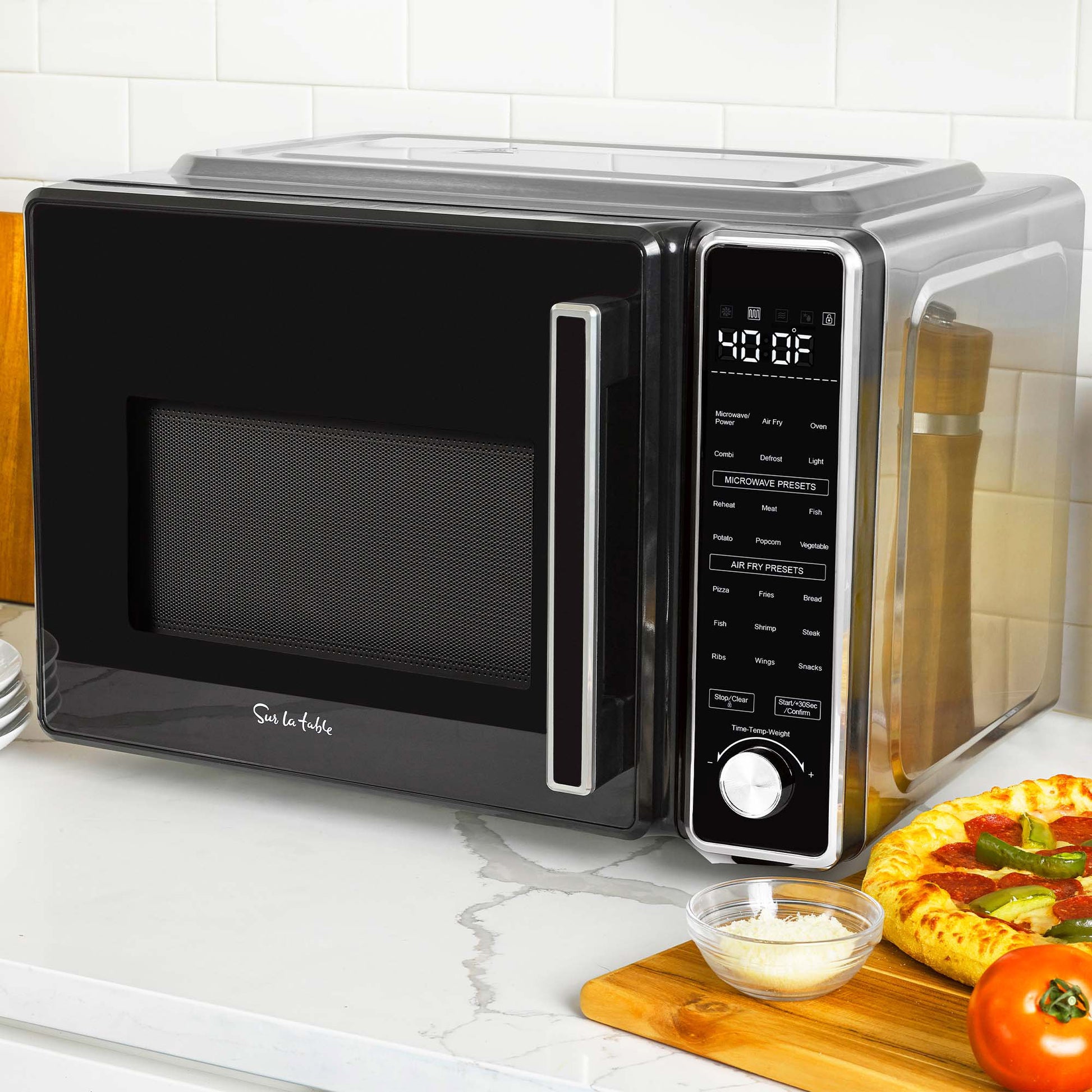 Sur La Table 3 in 1 Microwave Air Fryer Oven with Inverter 0.82 cu ft image 2