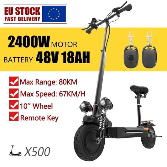 100km/h Top Speed Scooter Electric 13inch Tire Electric Kick Scooter Folding Hy image 0