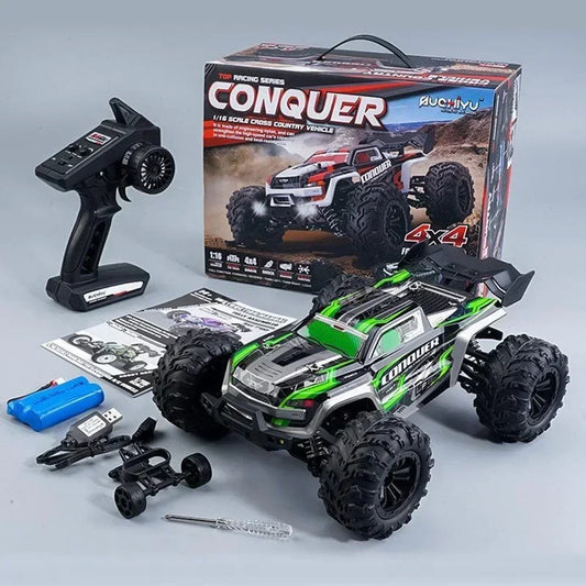 2023 New 1:16 Scale Large RC Cars 50km/h High Speed RC Cars Toys for Boys Remot image 0