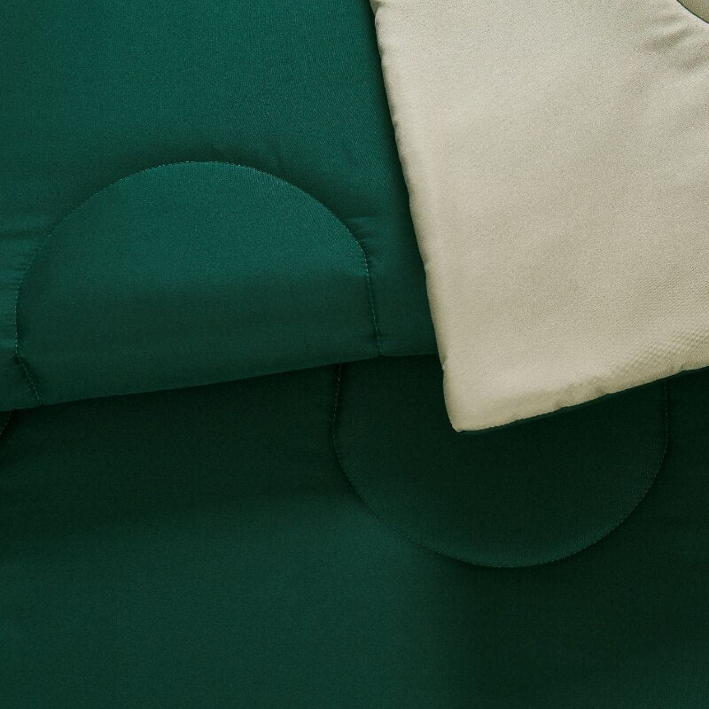 Mainstays Green 7 Piece Bed in a Bag Comforter Bedding Set with Sheets image 7