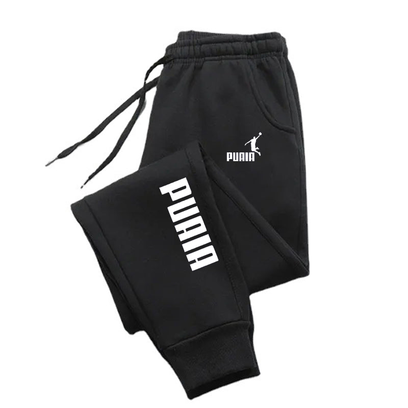 PUAIA Print Men's Pants Autumn/Winter New Sport Jogging Trousers Fitness Loose image 3