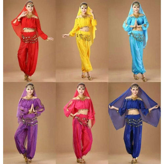 Clothing Dance Practice Clothing Belly Dance Suit New Long-sleeved  Suit Belly image 0