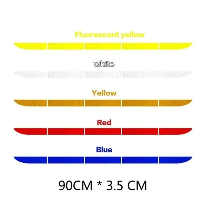 Waterproof Reflective Warning Tape for Car Trunk and Body - Decal Stickers, Car image 1