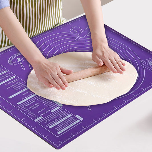 60/50/40cm Silicone Pad Baking Mat Sheet Kneading Dough Mat For Kitchen Rolling image 0
