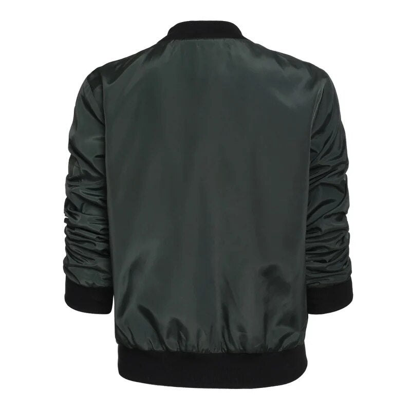 Spring Autumn Women Thin Jackets Tops Basic Bomber Jacket Long Sleeve Coat Casu image 4