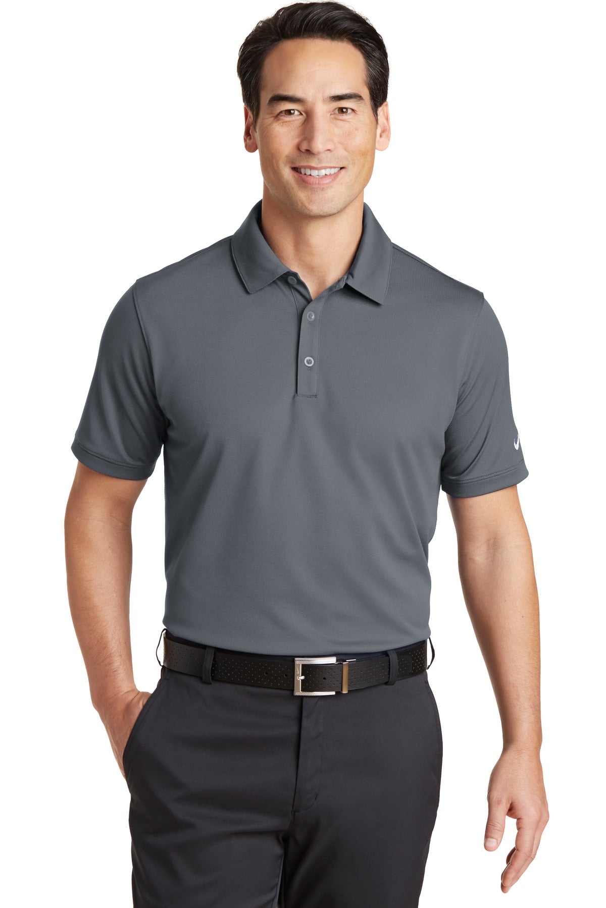 قميص بولو Nike Dri-FIT Solid Icon Pique Modern Fit. 746099