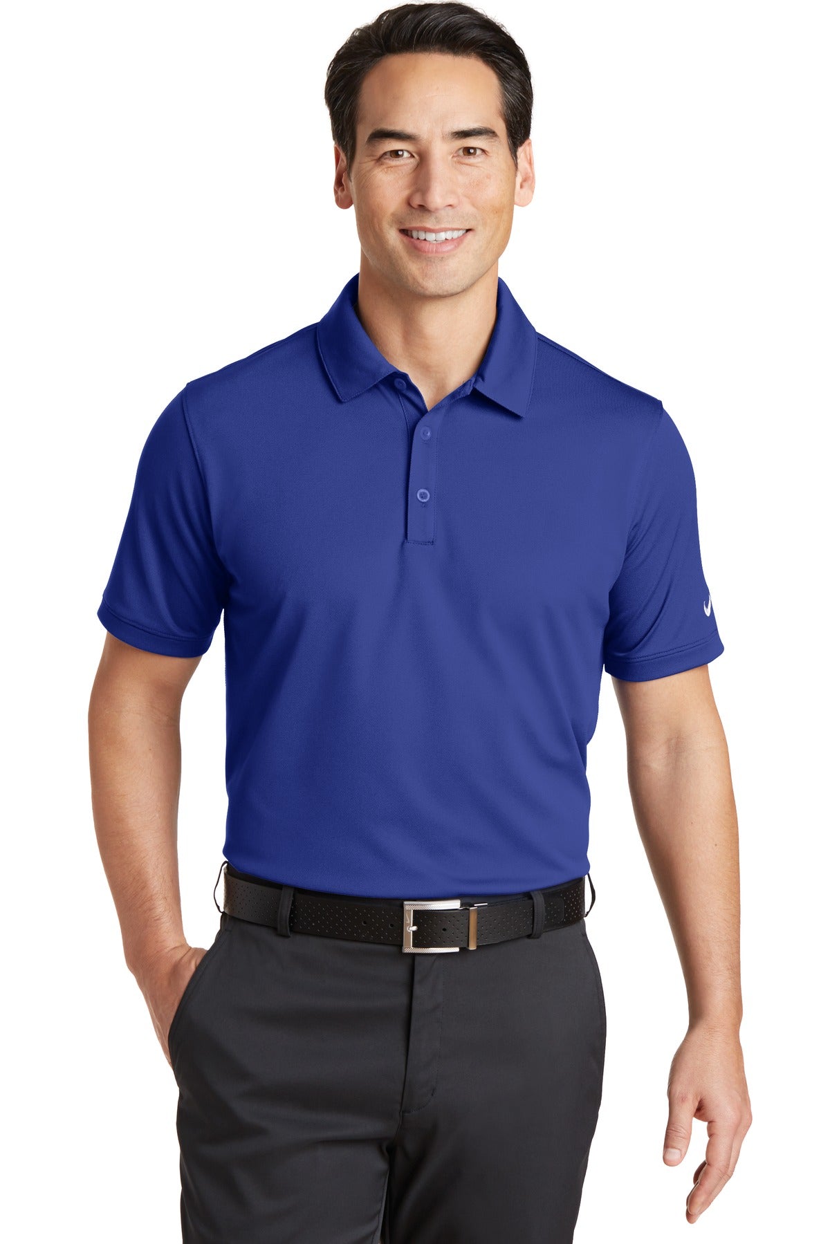 قميص بولو Nike Dri-FIT Solid Icon Pique Modern Fit. 746099