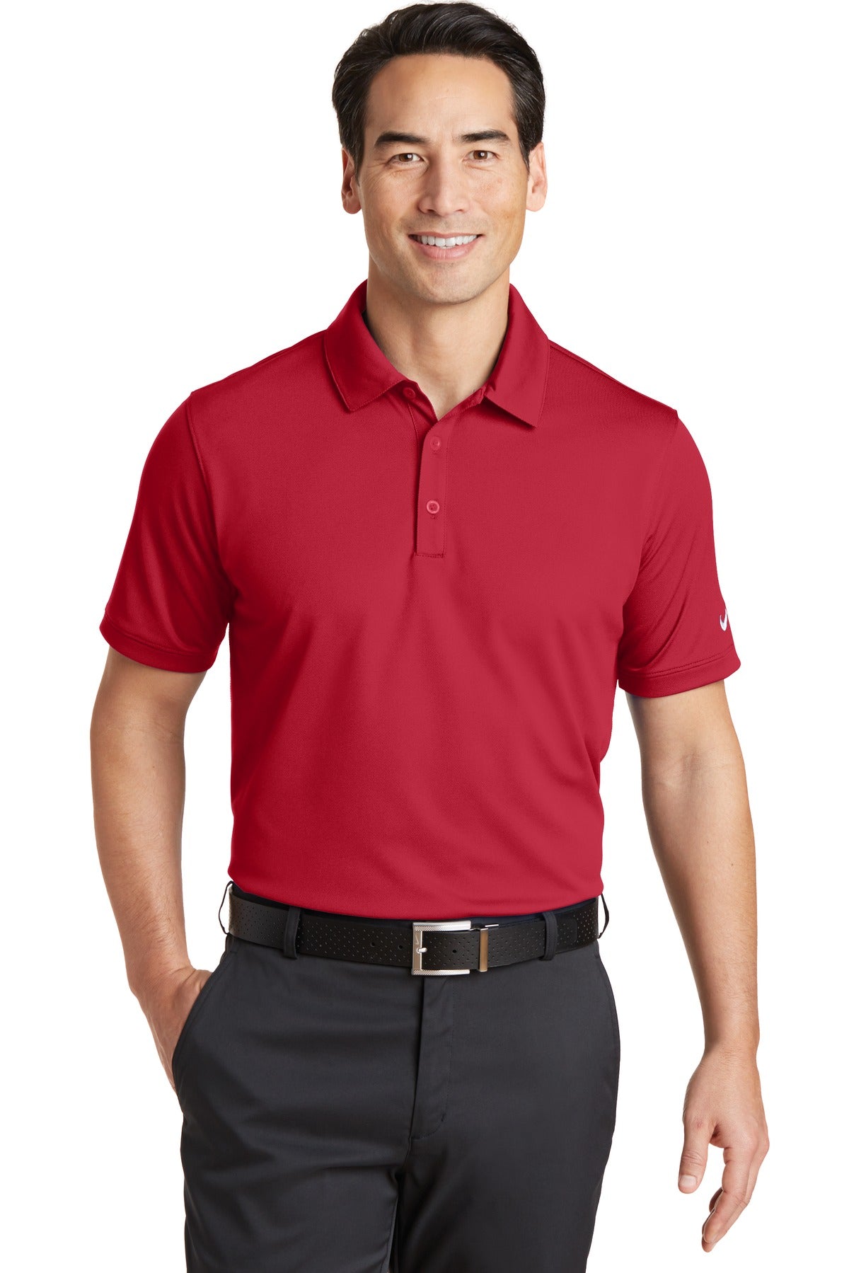 قميص بولو Nike Dri-FIT Solid Icon Pique Modern Fit. 746099