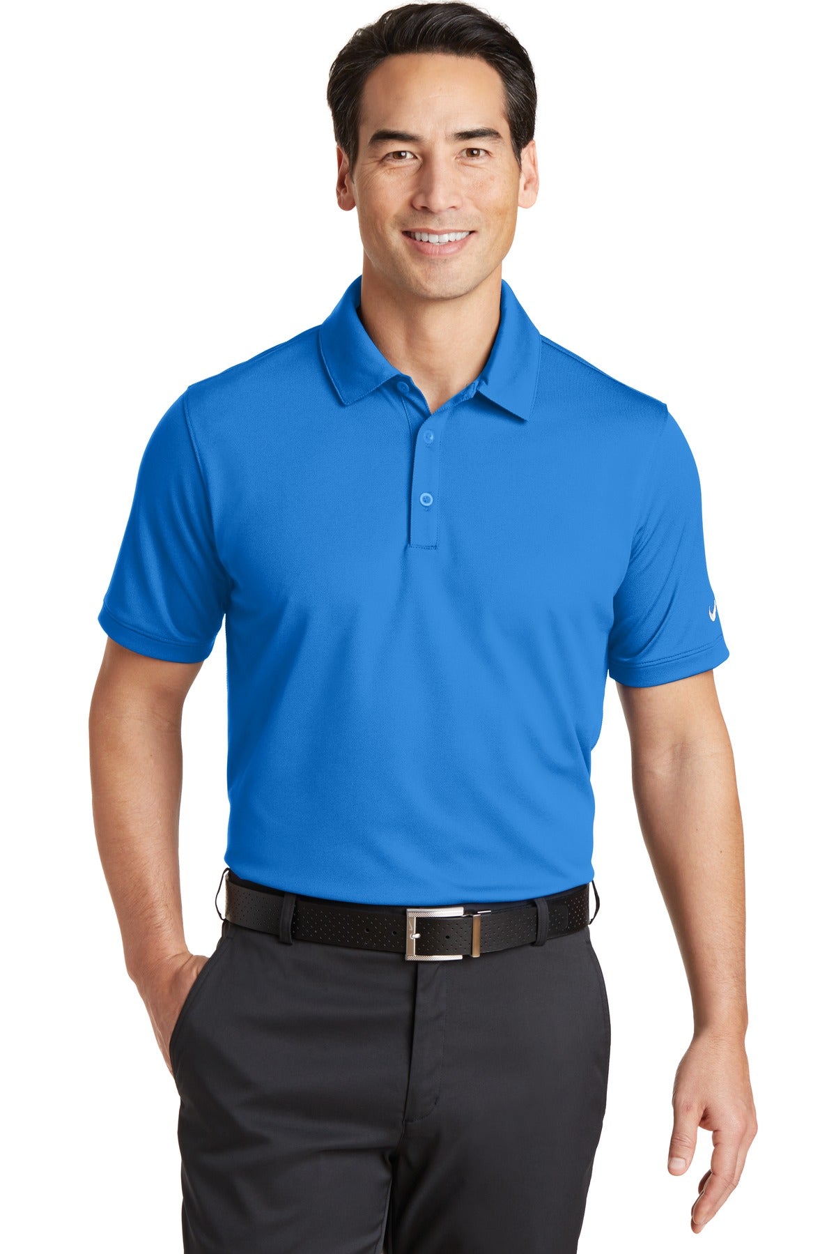 قميص بولو Nike Dri-FIT Solid Icon Pique Modern Fit. 746099
