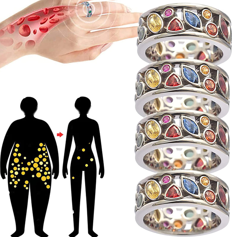 Women Torina Crystal Quartz Ionix Ring Ionix Therapy Quartz Crystal Ring For We image 7