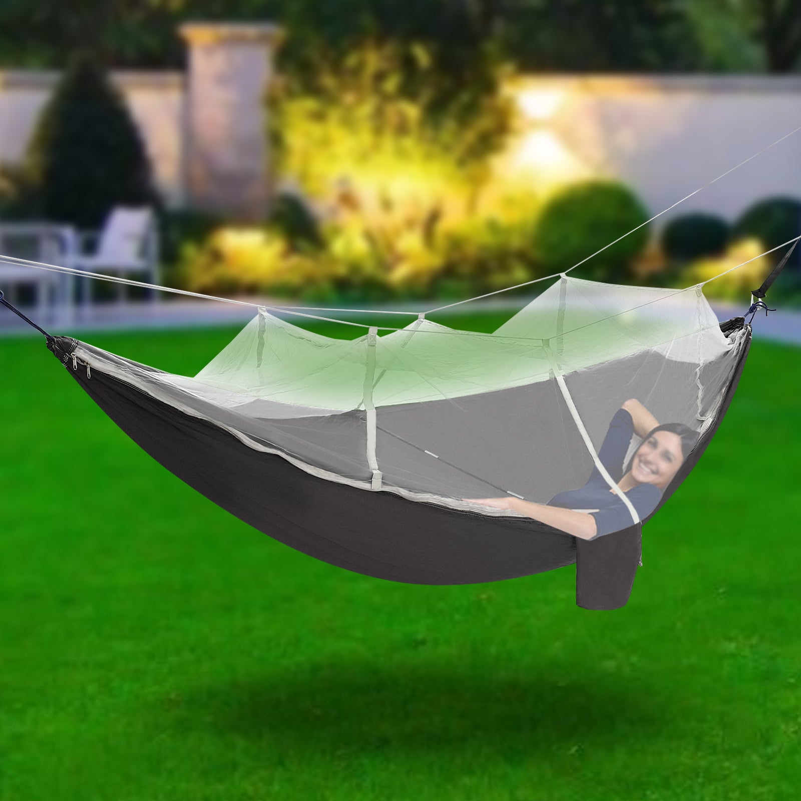 Adults  Outdoor Travel  Lightweight Portable Camping  Tent  Hanging Hammock wit image 6