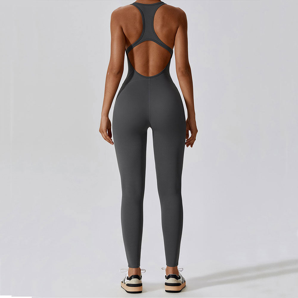 Yoga Jumpsuit Fitness Sports Overalls Gym Clothing Set Yoga Wear Pilates Workou image 7